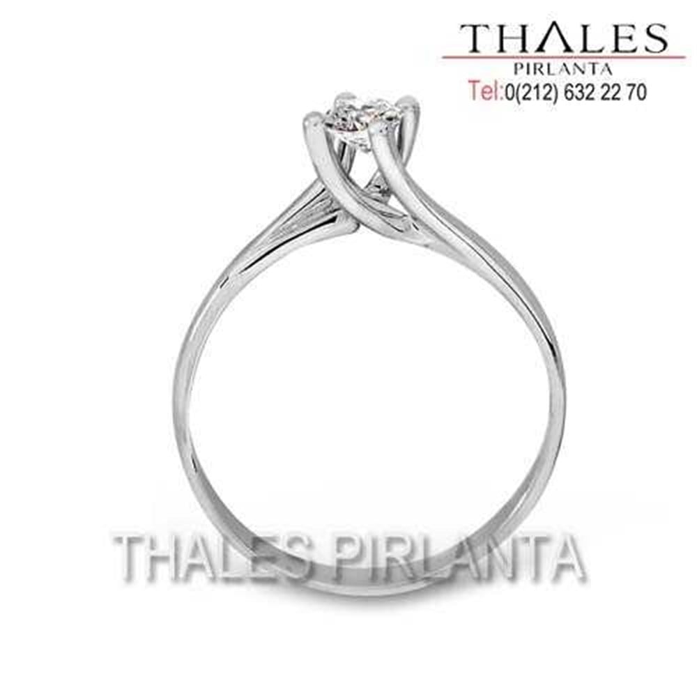 0.20 Karat D Color Tektaş Pırlanta Yüzük 2